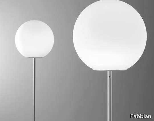 LUMI SFERA - Glass floor lamp _ Fabbian