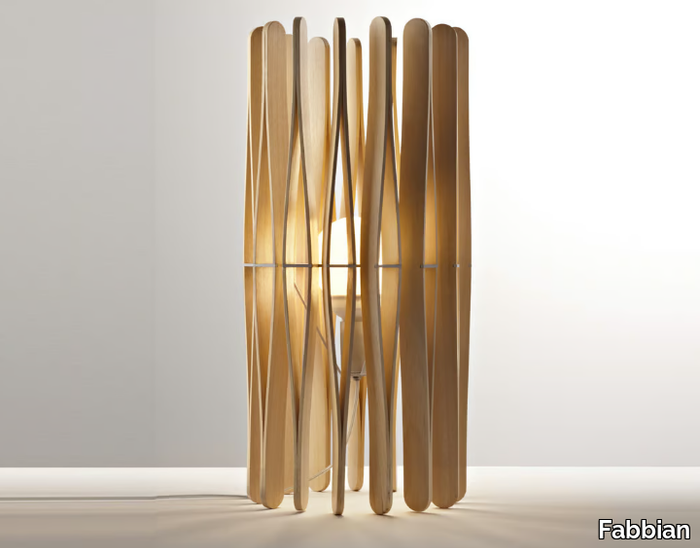 STICK - Wooden table lamp _ Fabbian