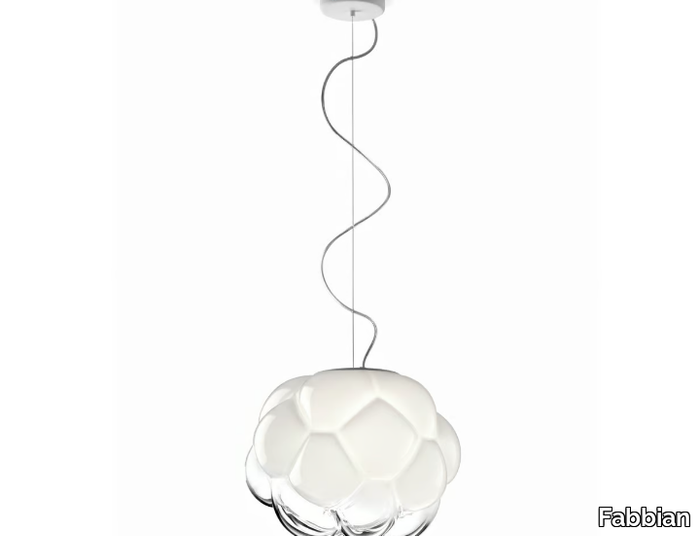 CLOUDY - Glass pendant lamp _ Fabbian