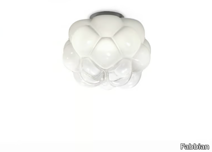 CLOUDY - Glass ceiling light _ Fabbian