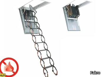 LSF - Metal scissors loft ladder _ Fakro