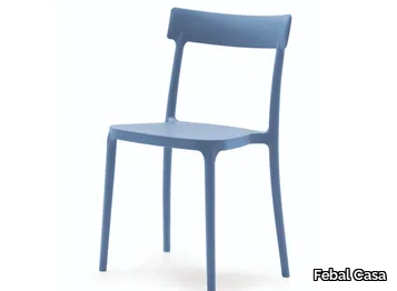 ARIES - Stackable polypropylene chair _ Febal Casa