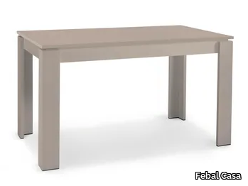 KANSAS - Rectangular melamine-faced chipboard table _ Febal Casa