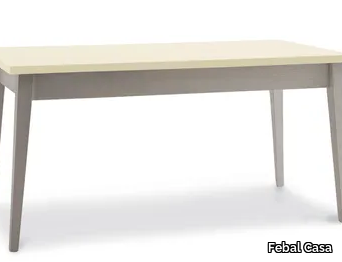 MARTINICA - Rectangular ash kitchen table _ Febal Casa