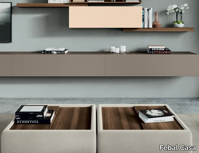 SOFTCASE 05 - Coffee table with storage space _ Febal Casa