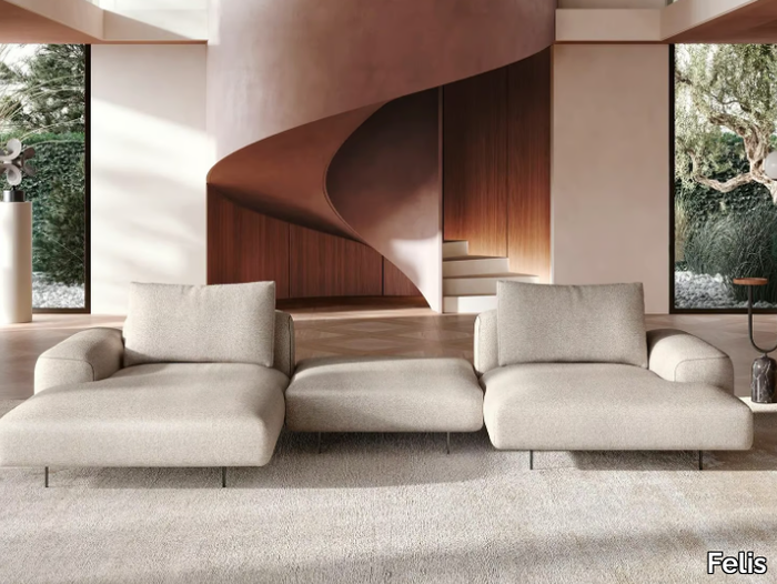 LIMITLESS - Sectional fabric sofa _ Felis