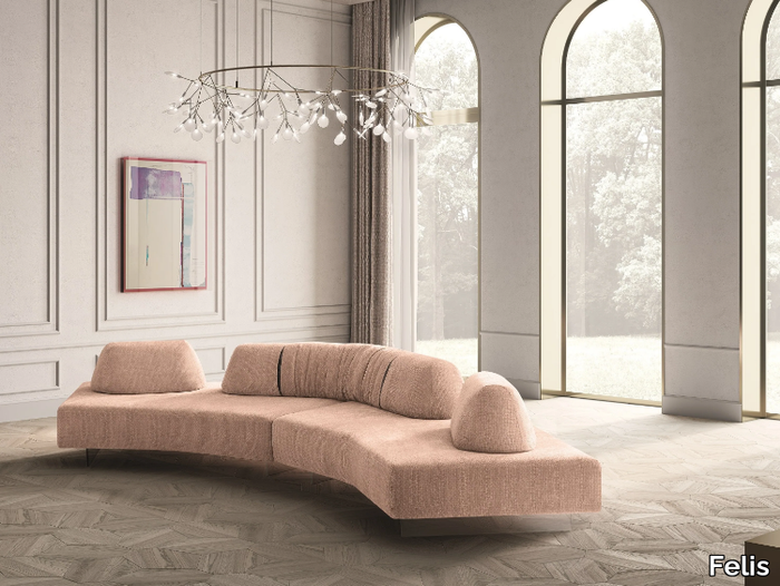 GRAVITY - Sectional fabric sofa _ Felis
