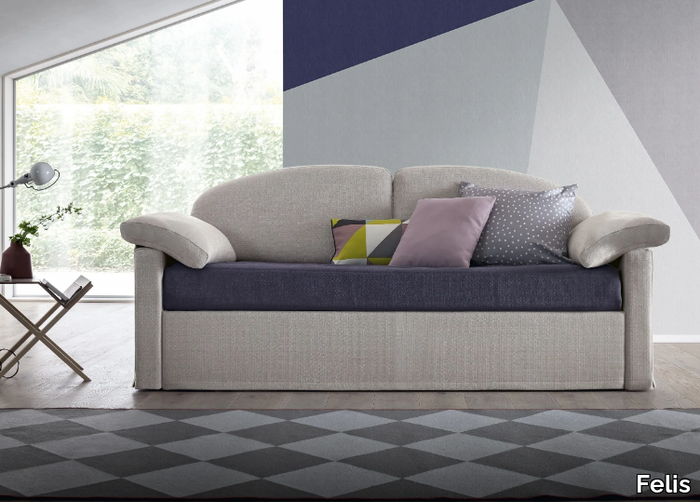 KLIO - 3 seater fabric sofa bed _ Felis