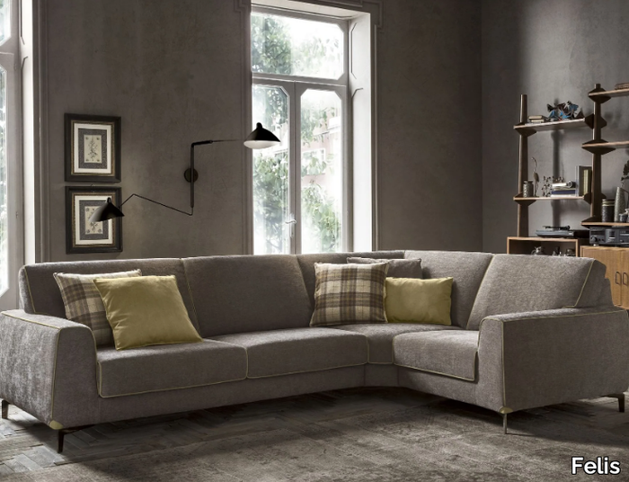 NEWMAN - Corner fabric sofa _ Felis