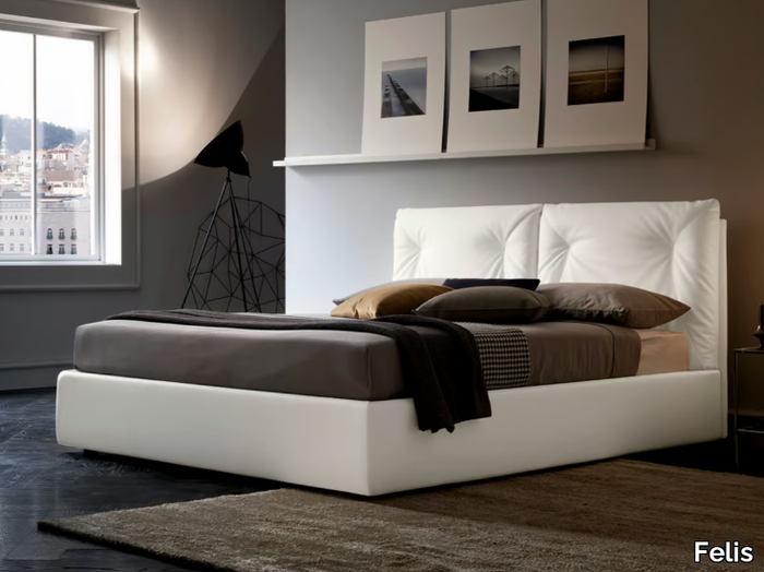 EDGAR - Upholstered double bed _ Felis