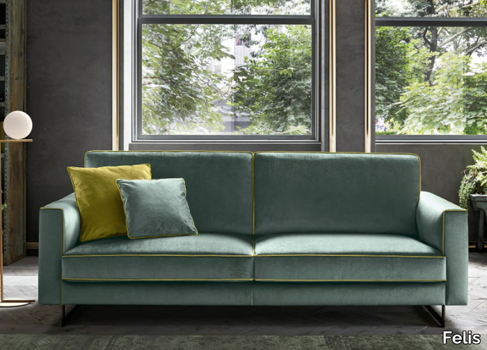 KLOÈ - 3 seater velvet sofa _ Felis