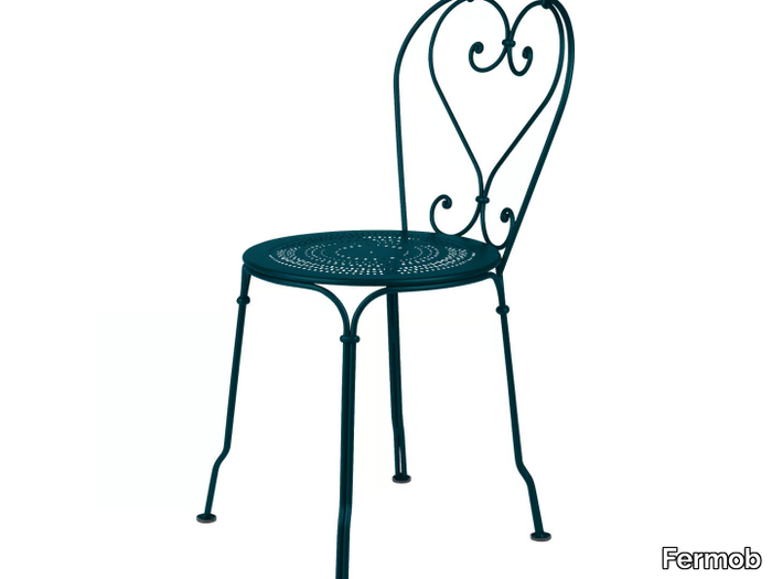 1900 - Stackable steel garden chair _ Fermob