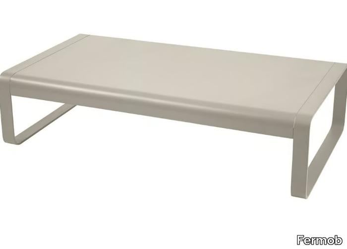 BELLEVIE - Low aluminium garden side table _ Fermob