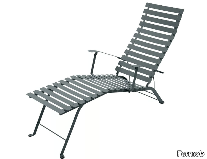 BISTRO - Recliner steel sun lounger _ Fermob