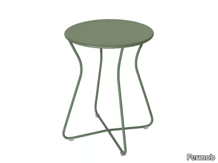 COCOTTE - Low steel garden stool _ Fermob