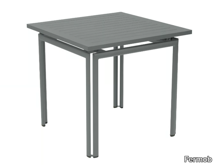 COSTA - Square aluminium garden table _ Fermob