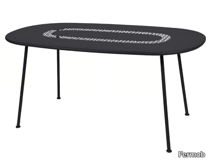 LORETTE - Metal garden table _ Fermob