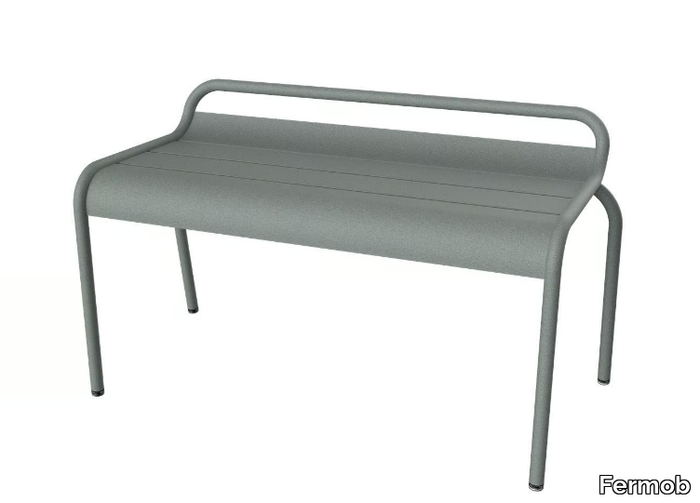 LUXEMBOURG - Stackable aluminium garden bench _ Fermob