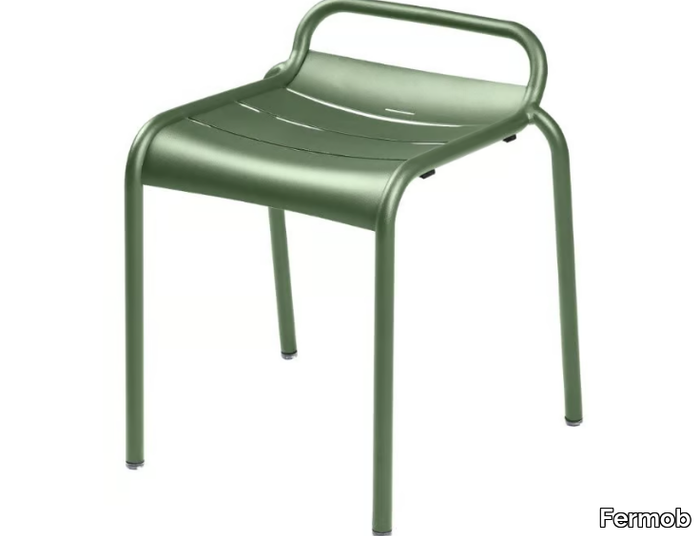 LUXEMBOURG - Stackable aluminium garden stool _ Fermob