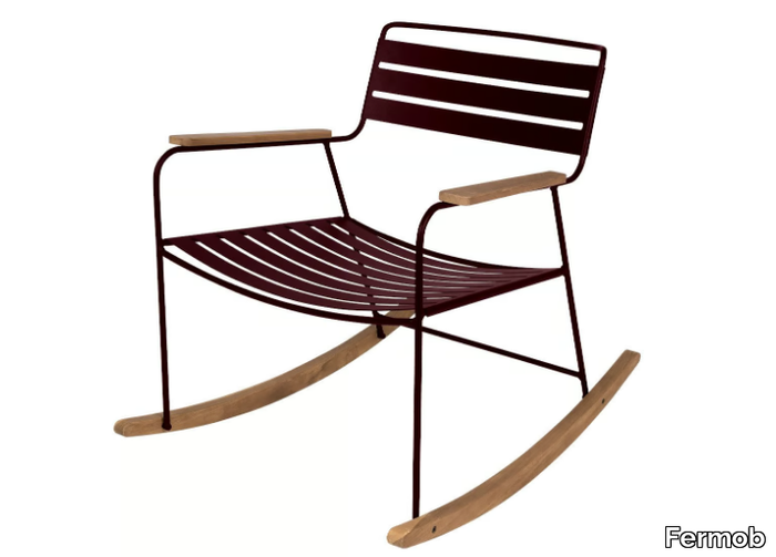 SURPRISING - Rocking steel garden chair _ Fermob