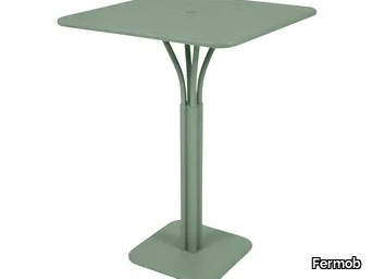 LUXEMBOURG - Square aluminium high table _ Fermob