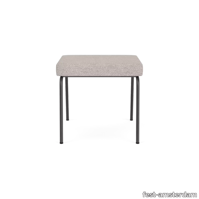 Monday stool - black frame - Polvere Beige - 21