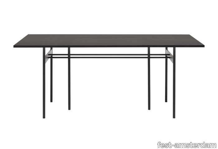 Nude Dining table - 180 cm - Black