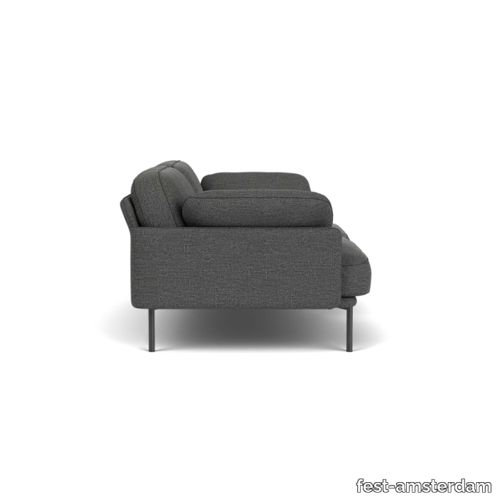 Natural 2,5-seat Sofa - Mace Black - 0605