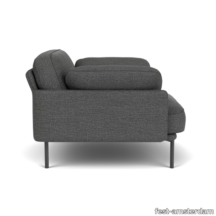 Natural Lounge chair - Mace Black - 0605