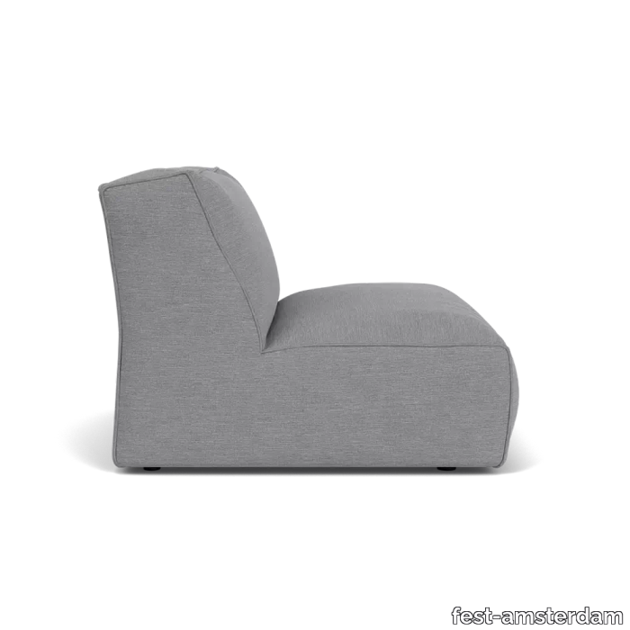 Clay 1,5-seat no arms - Sydney Light Grey - 91