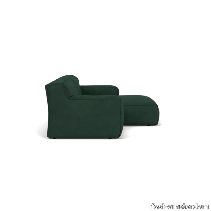 Clay Corner Sofa Longchair S - right - Cube Green - 58