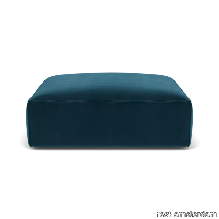 Clay Pouf large - Royal Petrol - 56