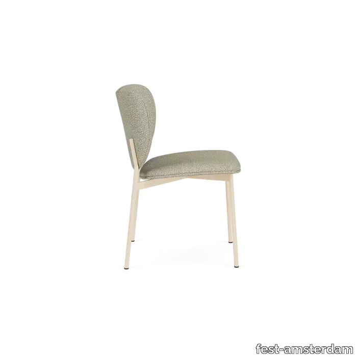 Eve dining chair - sand frame - Grace Beige - 11