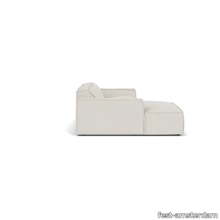 Edge Corner Sofa Divan - left - Alpine Ivory - 101