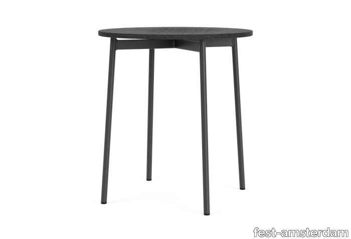 Friday stool - black frame (no upholstery) - Black