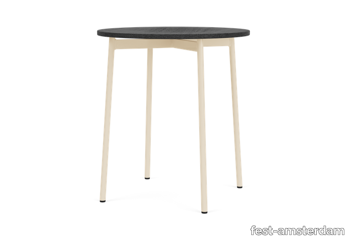 Friday stool - sand frame (no upholstery) - Black