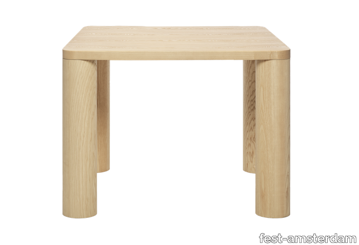 Harvey Dining table Ash - 90 cm - Ash