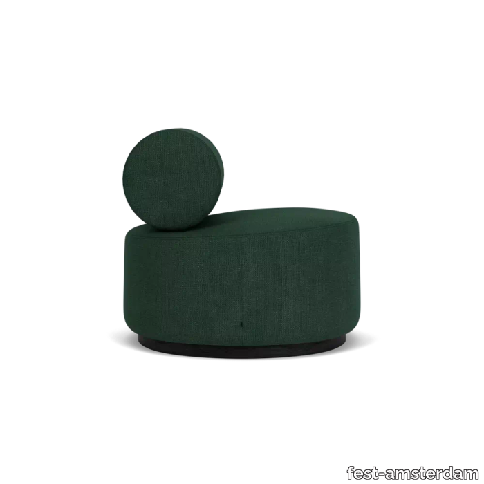 Sinclair Lounge chair - swivel - Cube Green - 58