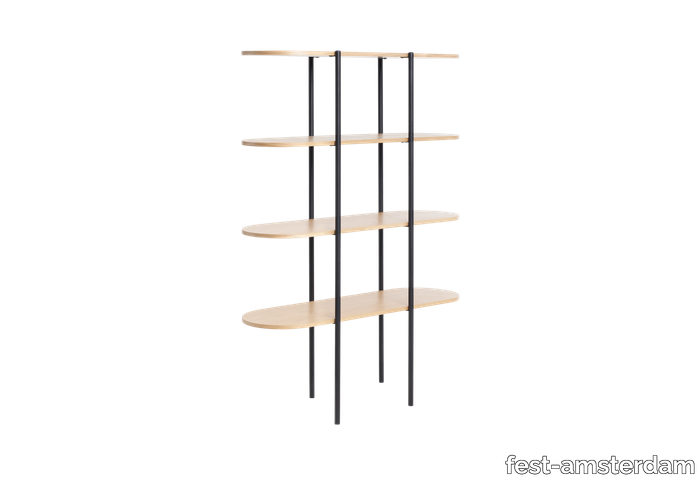 Sonia shelving system - high - Black