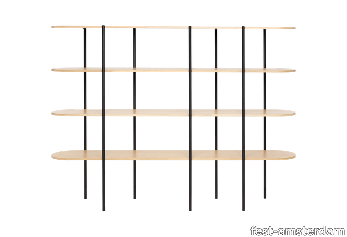 Sonia shelving system - large - Oak