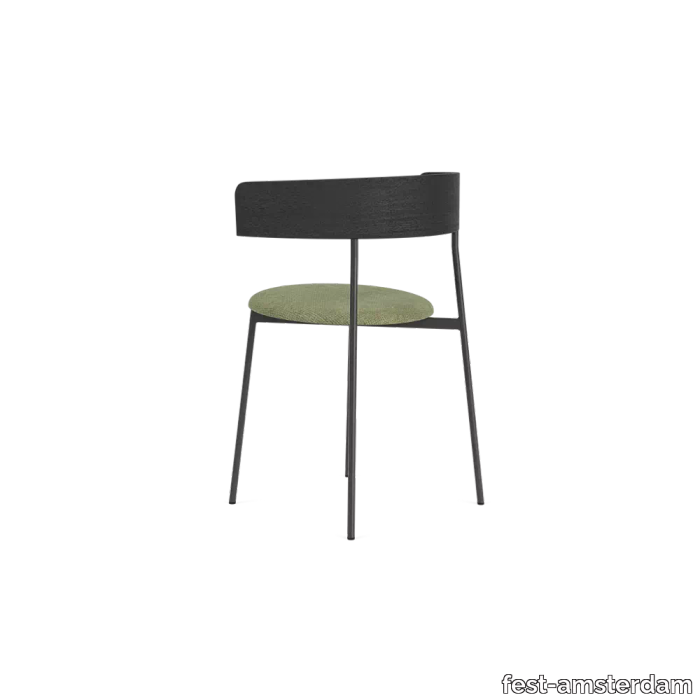 image-fridaydiningchairwitharmsblackframeblackbackcubelightgreen55-f-21