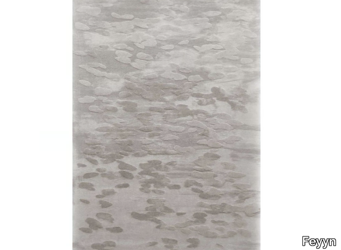 FALLEN LEAVES WINTER - Rectangular handmade rug _ Feyyn