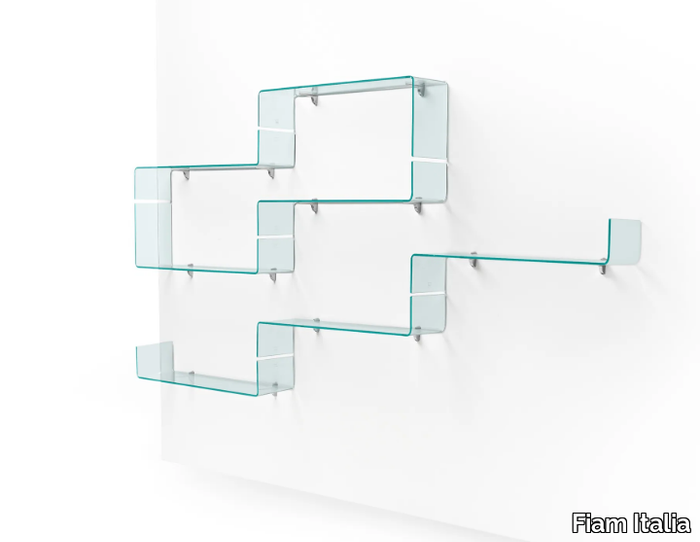 BABILA - Glass wall shelf _ Fiam Italia