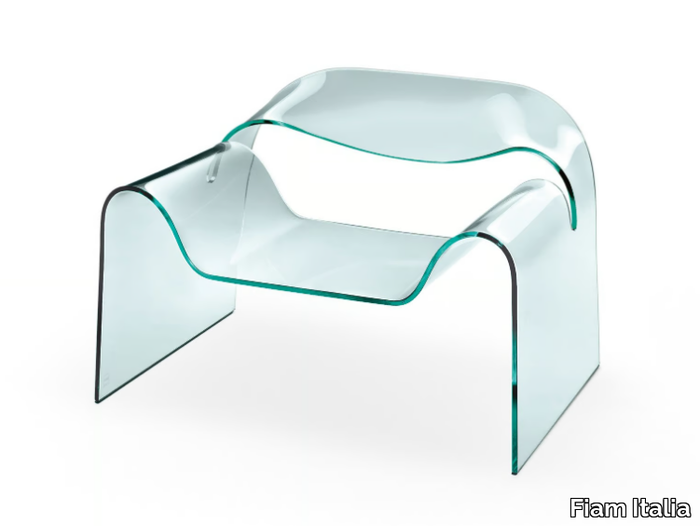 GHOST - Glass armchair _ Fiam Italia