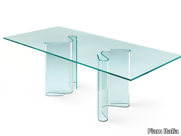 SAHARA - Glass table _ Fiam Italia