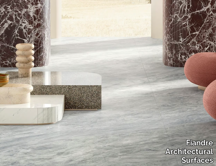 BARDIGLIO SUBLIME - Porcelain stoneware wall/floor tiles with marble effect _ Fiandre Architectural Surfaces