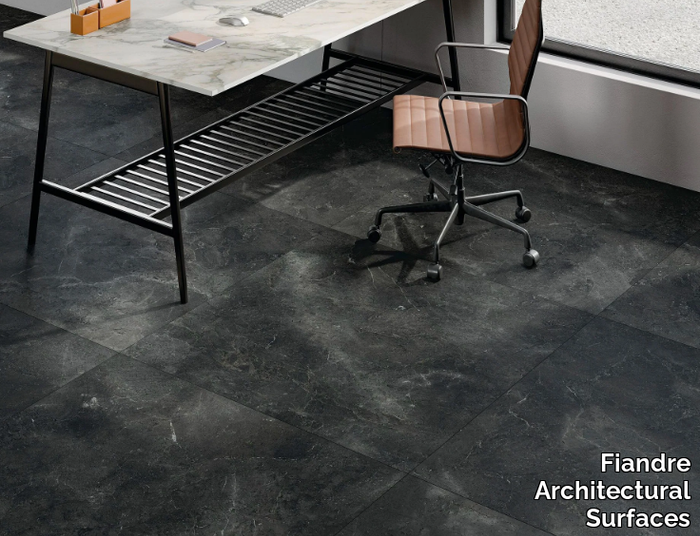 BLACK AION - Indoor porcelain stoneware wall tiles _ Fiandre Architectural Surfaces