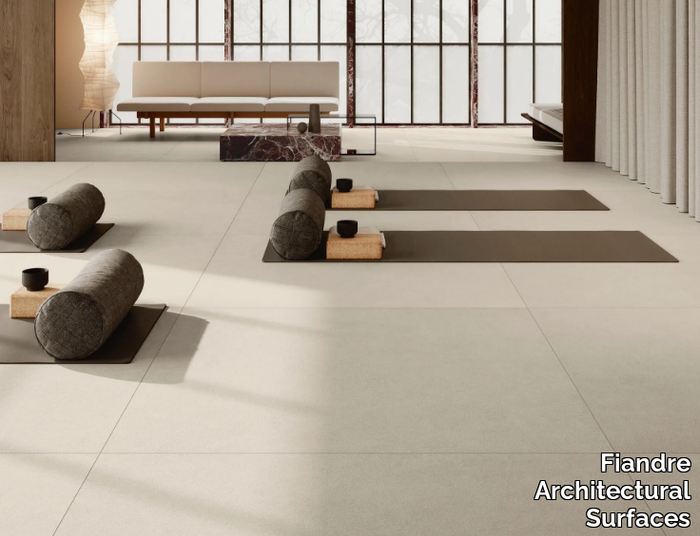 LIGHT GREY - Porcelain stoneware wall/floor tiles _ Fiandre Architectural Surfaces