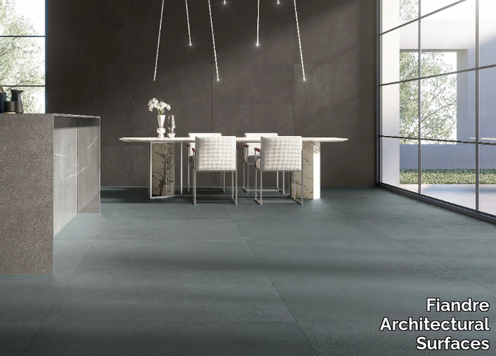 STEEL BLUE - Porcelain stoneware wall/floor tiles _ Fiandre Architectural Surfaces