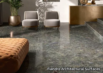 LABRADORITE MAXIMUM - Porcelain stoneware wall/floor tiles with granite effect _ Fiandre Architectural Surfaces